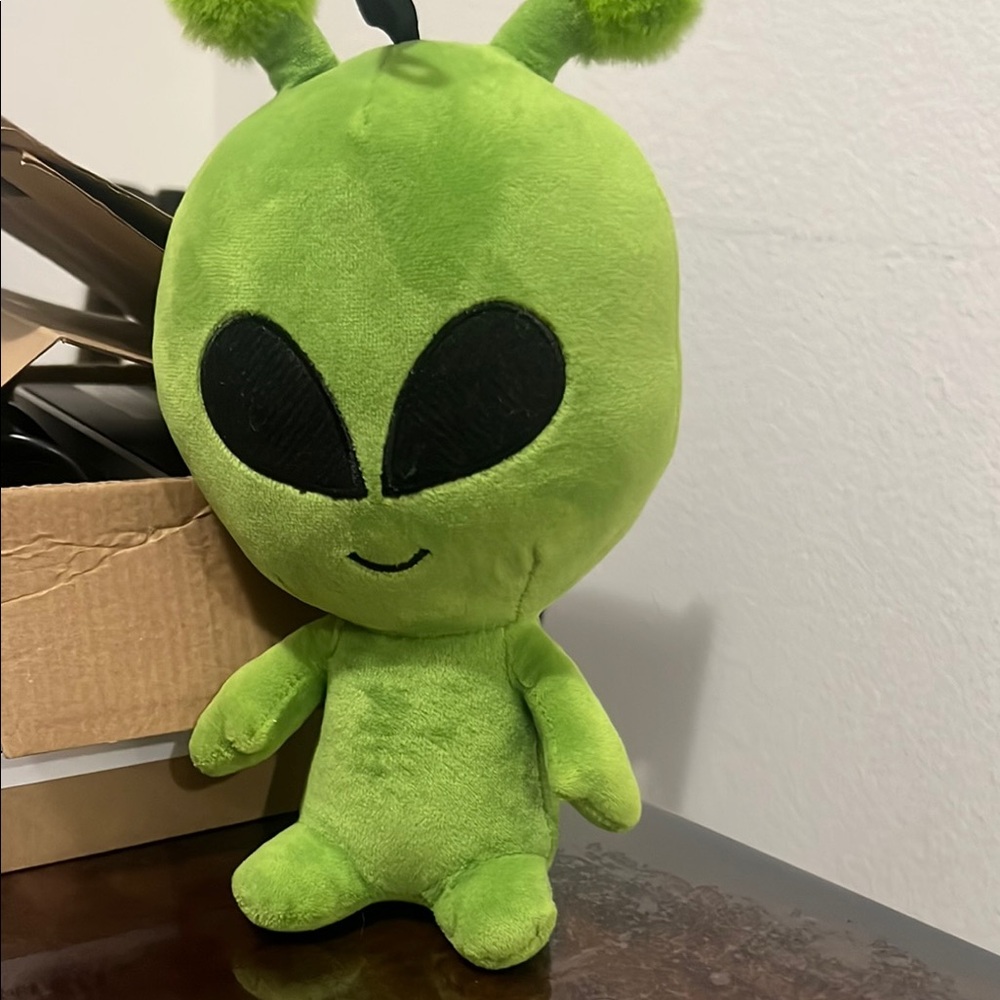 Green Alien Plush Toy